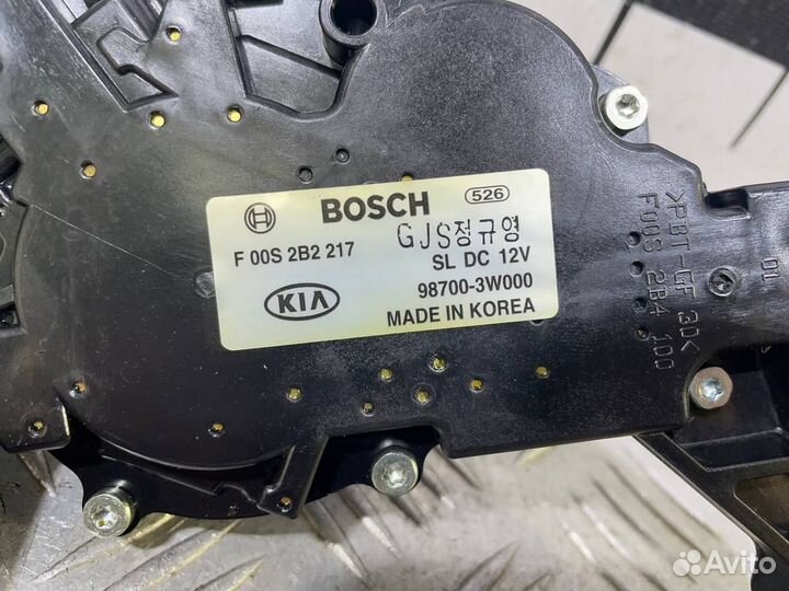 Б/У Моторчик стеклоочистителя задний Kia Sp#001