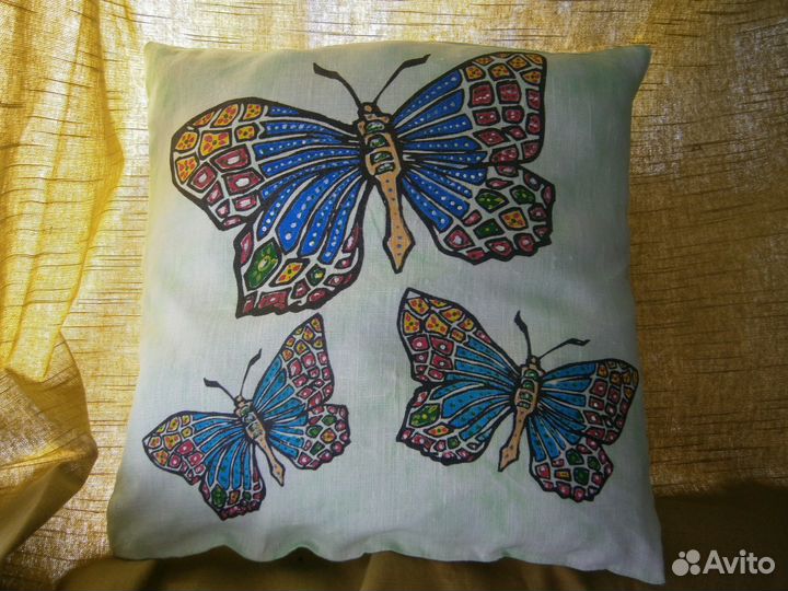 Рисунки на одежде, картины, часы, подушки и другое