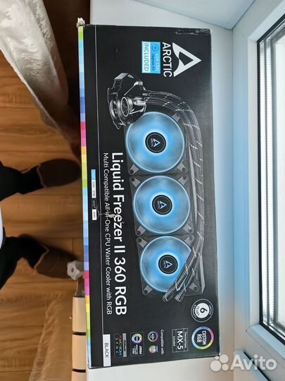 Система водяного охлаждения arctic liquid freezer