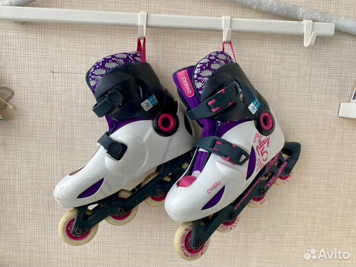 Роликовые коньки oxelo 34-36