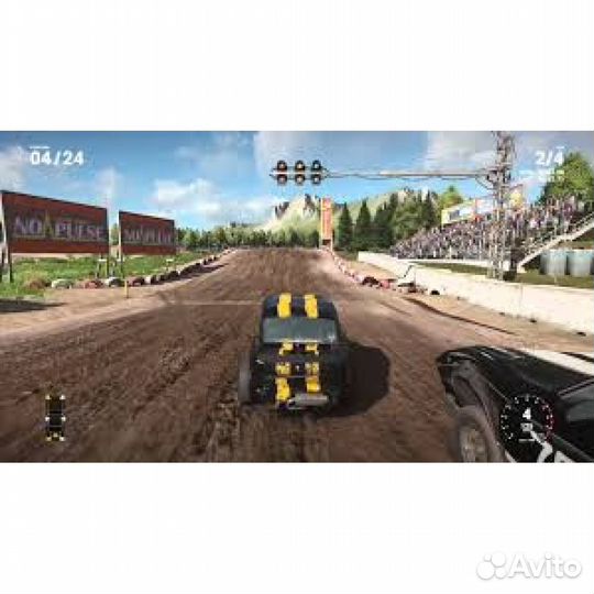 Flatout, б/у, множ.царап., английский (Xbox)