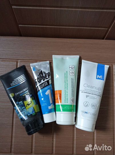 Пасты для очистки и дезинфекции рук