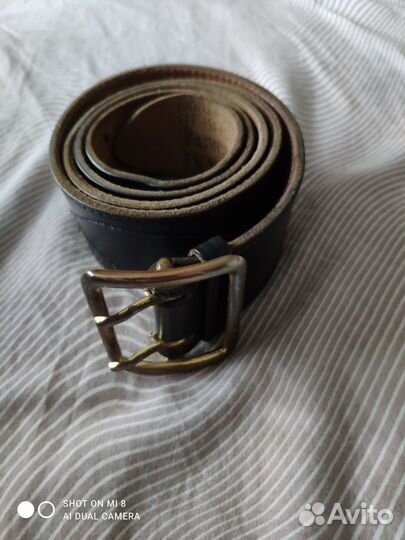 Мужской кожаный ремень