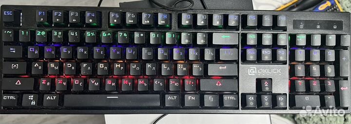 Игровая клавиатура oklick 940G