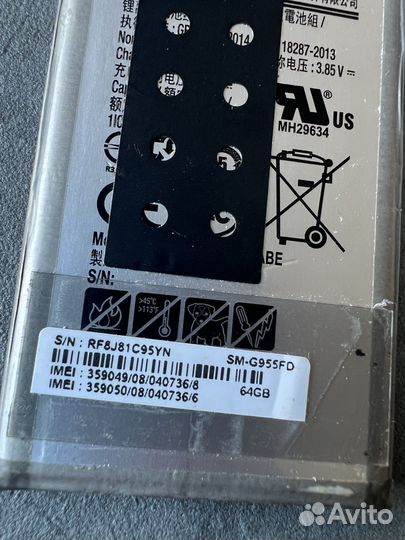 Aккумулятор для samsung s8 plus Sm-G955