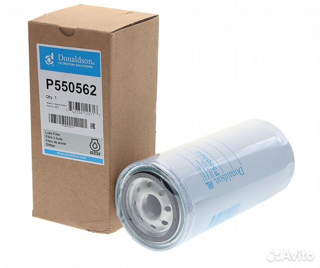 Фильтр масляный liebherr john deere donaldson