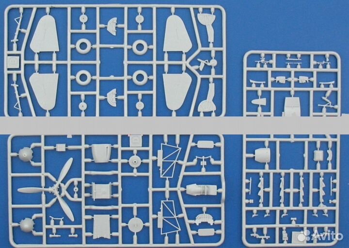 Сборная модель Як-9Т. масштаб 1/48