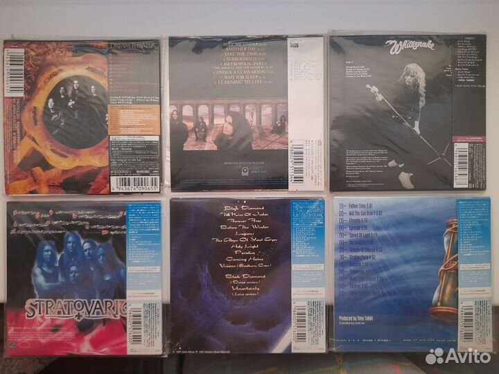 Фирменные японские CD культовых исполнителей