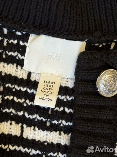 Твидовая кофта