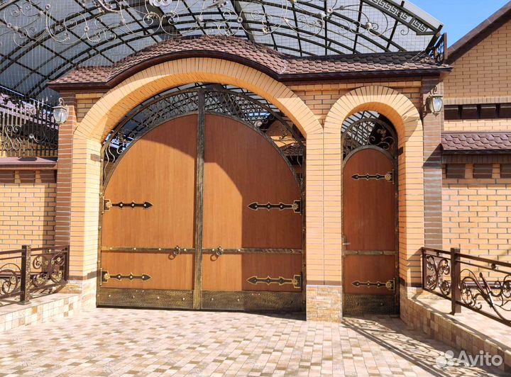 Кованые ворота