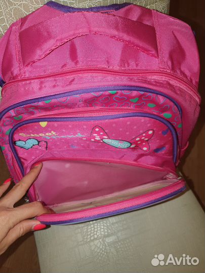 Рюкзак школьный для девочки бу