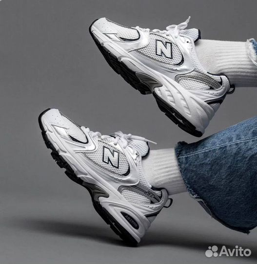 Кроссовки New Balance 530 White Silver Navy