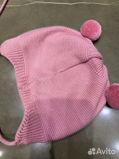 Шапка детская для девочки демисезонная