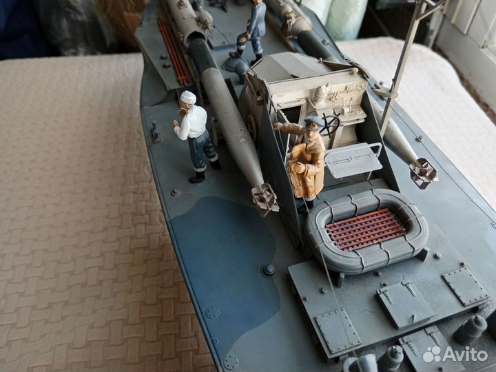 Модель катера 1:35