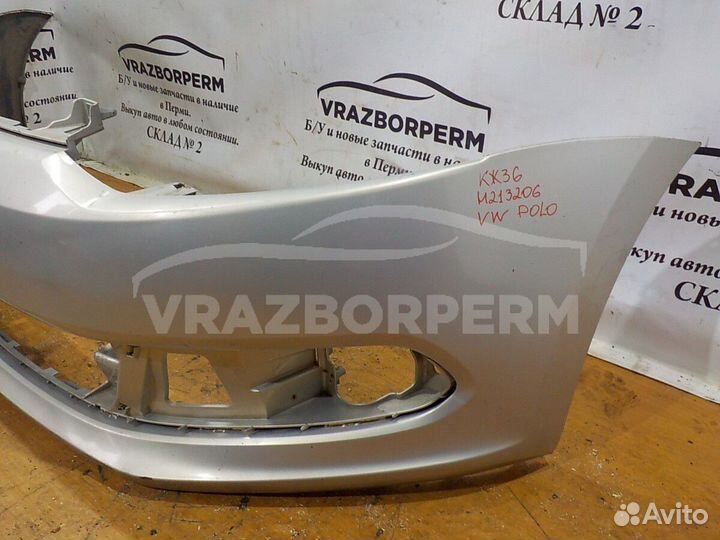 Бампер передний VW Polo