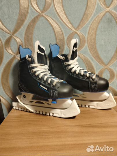 Коньки хоккейные детские раздвижные 29-33
