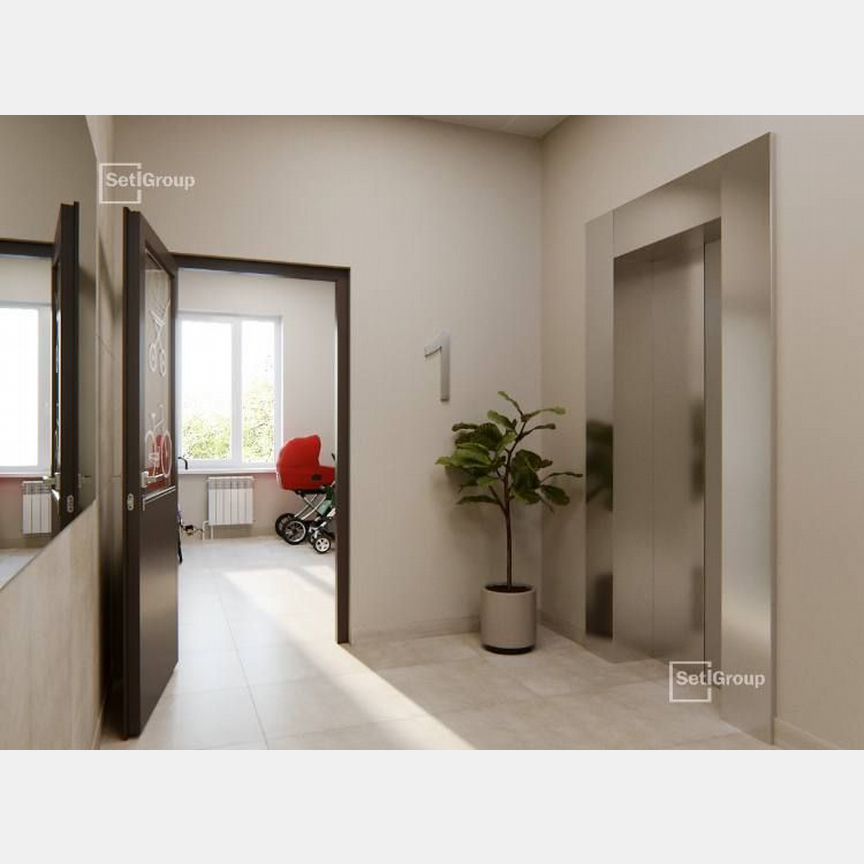 2-к. квартира, 51,7 м², 2/4 эт.
