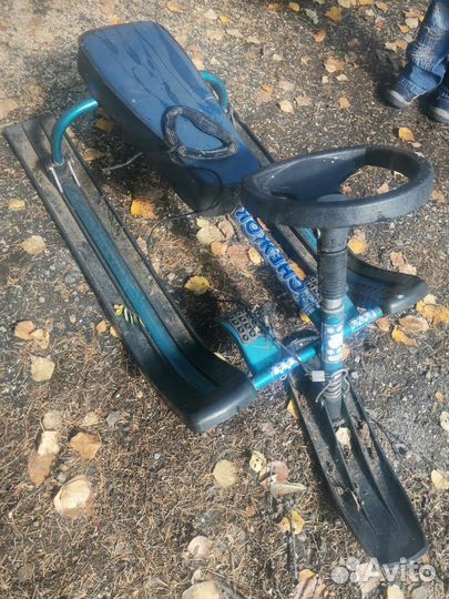 Детский снегокат бу