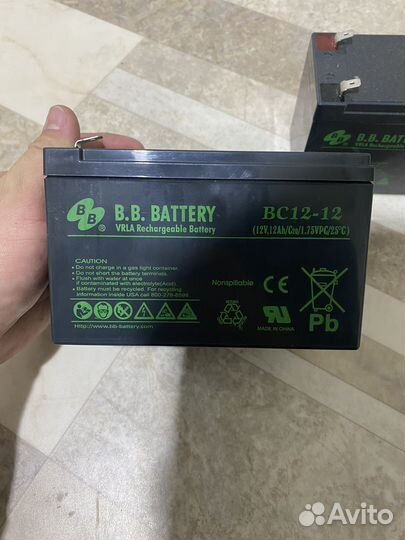 Аккумулятор 12v 7ah
