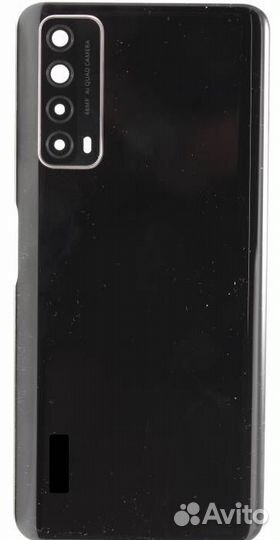 Задняя крышка для Huawei P SMART 2021 Черная (со с