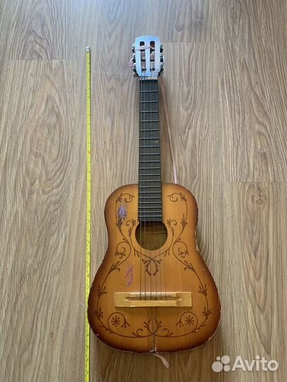 Гитара акустическая, длина-75 см