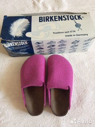 Слипоны Тапочки шлёпанцы Birkenstock р 30