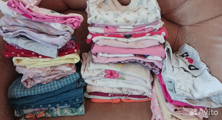 Детские вещи пакетом девочку 68-80