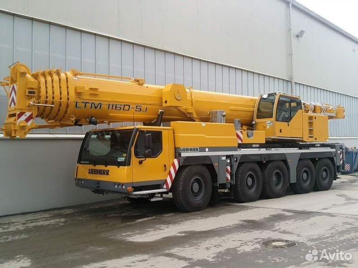 Аренда и услуги автокрана, 160 т, 62 м