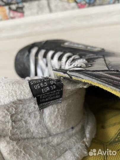 Хоккейные коньки bauer supreme 38 размер