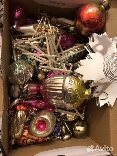 Елочные игрушки СССР