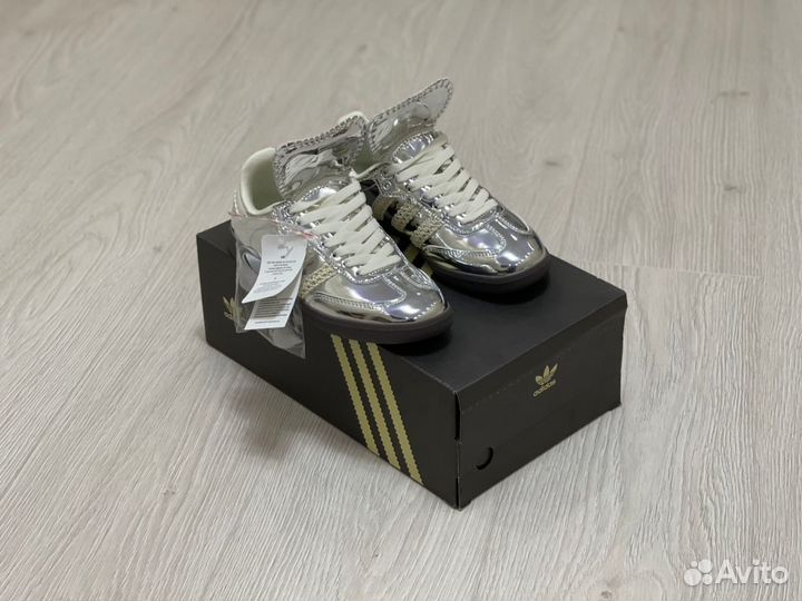 Кроссовки Adidas Samba Wales Bonner Silver (36-45)