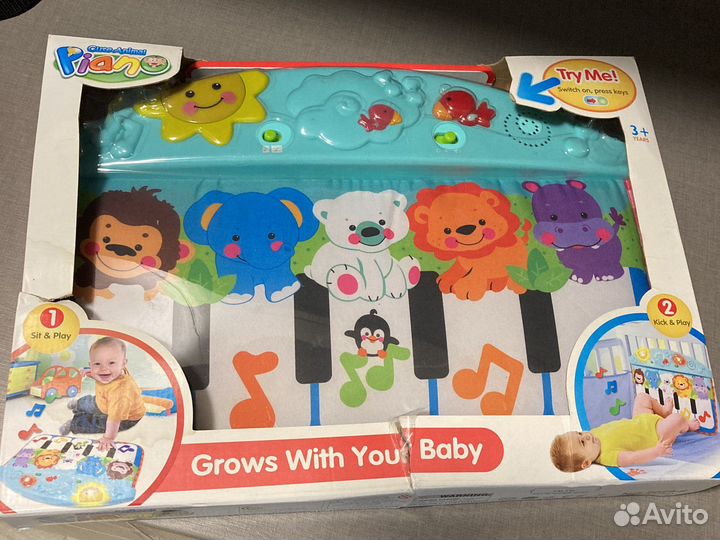 Коврик детский музыкальный