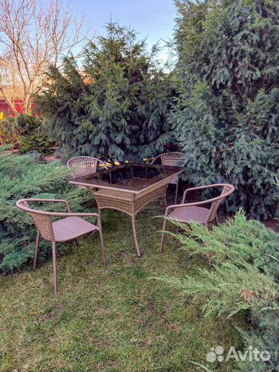 Садовая мебель из ротанга