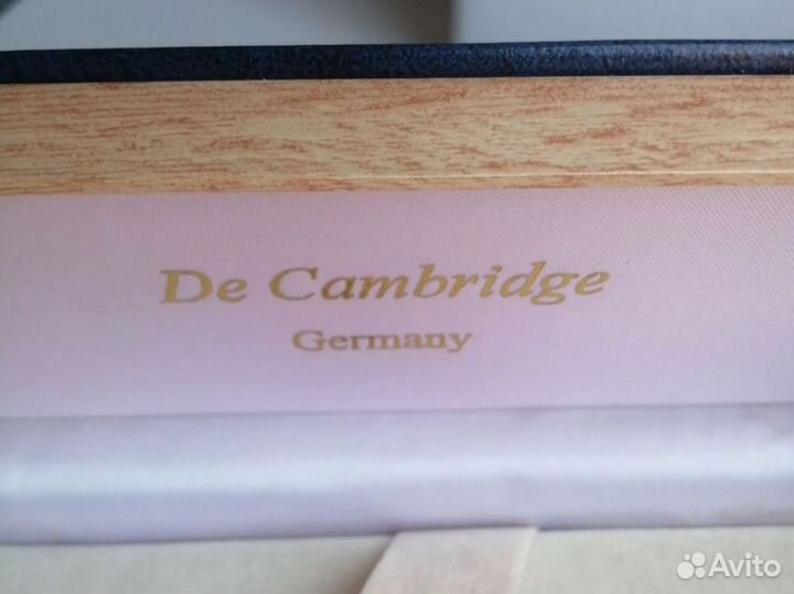 Футляр для одной ручки с логотипом De Cambridge