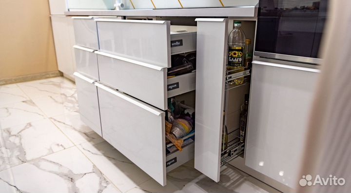 Кухня Мария угловая и прямая