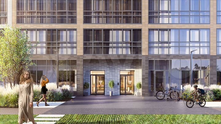 2-к. квартира, 41,4 м², 4/17 эт.