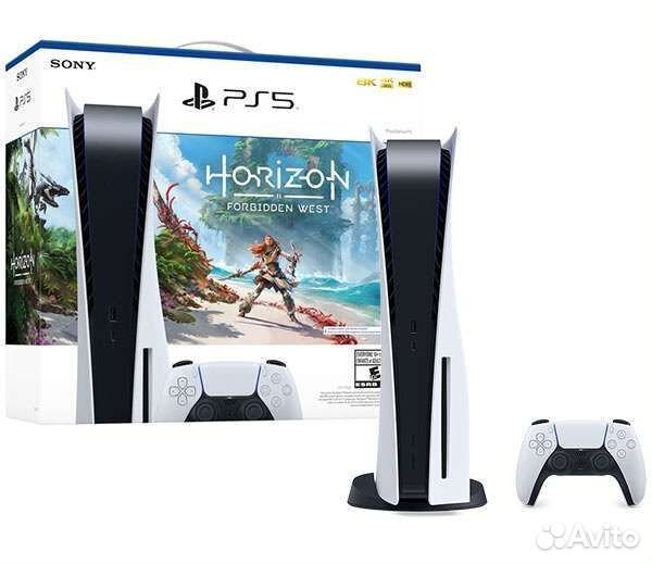 Sony PlayStation 5 Horizon евро с дисками