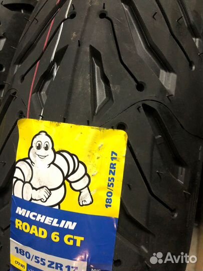 Michelin road 6 GT 120/70ZR17 + 180/55ZR17