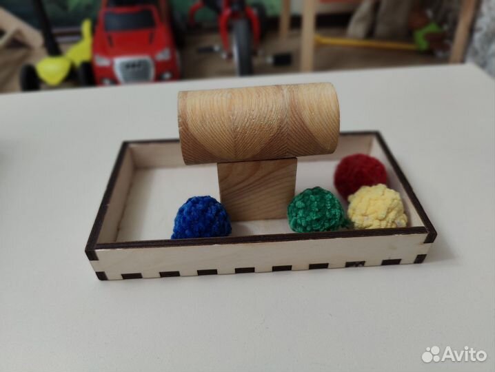 Мягкие скользящие шарики Монтессори