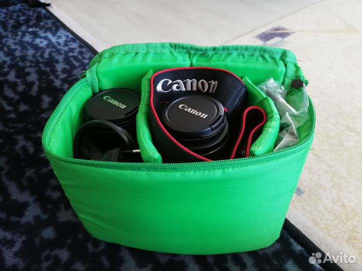 Фотоаппарат Canon eos 600d дополнительным объектив