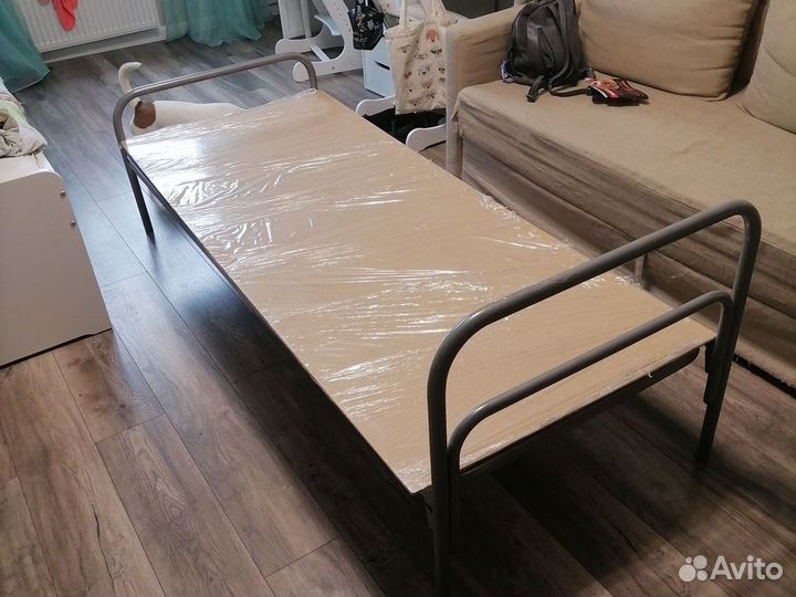 Кровать 190х80 с матрасом IKEA hafslo