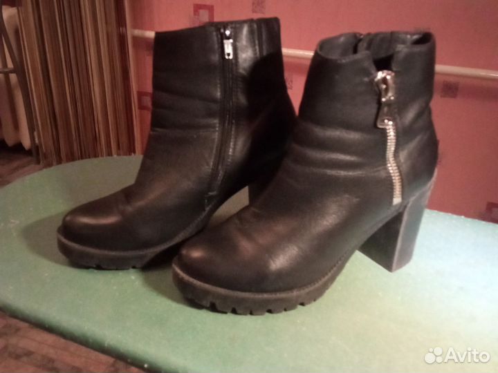 Ботильоны натуральная кожа 40