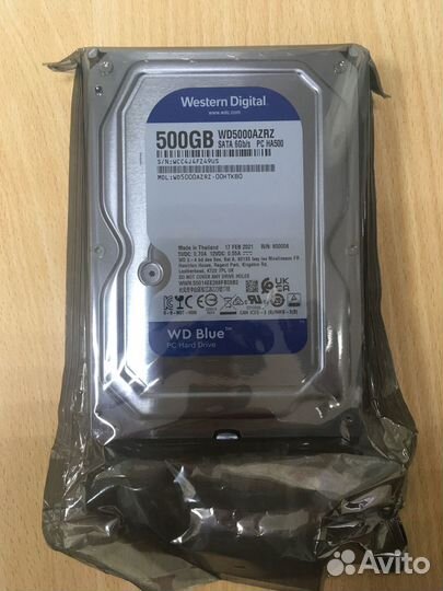 Жесткий диск WD Blue 500 гб (Western Digital)