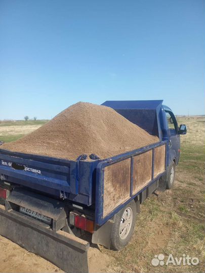 Песок, щебень