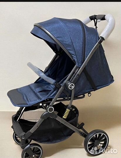 Новая коляска luxmom 525 с перекидной ручкой