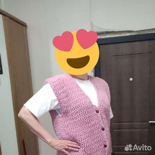 Жилет удлиненный