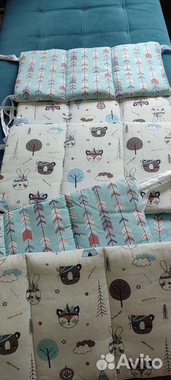 Бортики в кроватку