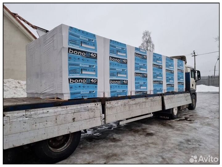 Блок стеновой газобетонный