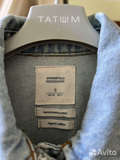 Джинсовая куртка springfield размер S 42
