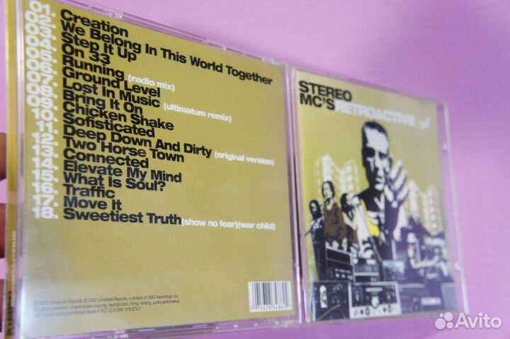 Stereo MC's – Retroactive - 2002- CD